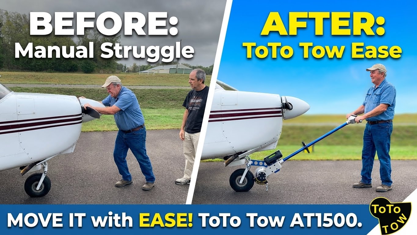 ToTo Tow AT1500 | Mooney Powered Tow Bar | UTS Aero - Image 4
